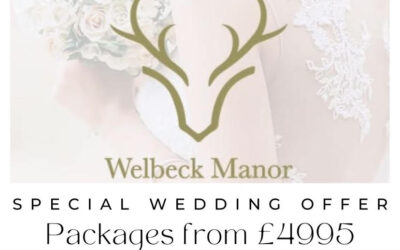 GET MARRIED AT WELBECK MANOR AND GOLF FROM JUST £4995