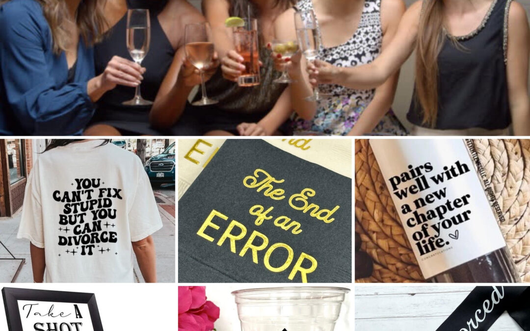 DIVORCE PARTIES – A CONTROVERSIAL TOPIC OF CONVERSATION, BUT SOMETHING THAT SEEMS TO BE GROWING IN POPULARITY!