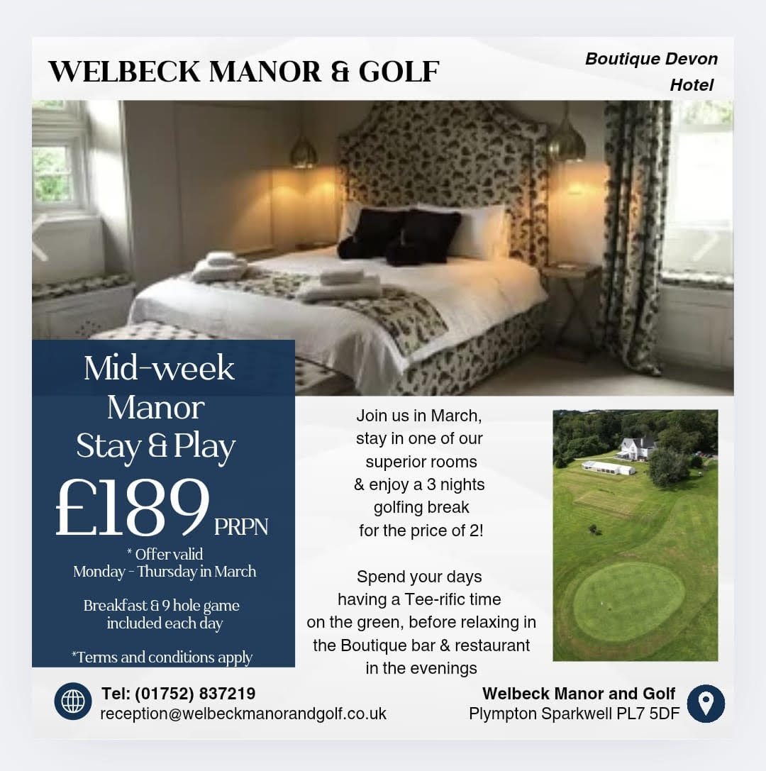 golf break offer devon