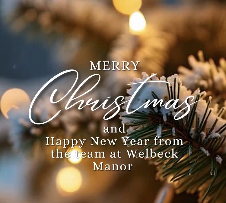 Merry Christmas and best wishes for the New Year from the team at Welbeck Manor & Golf